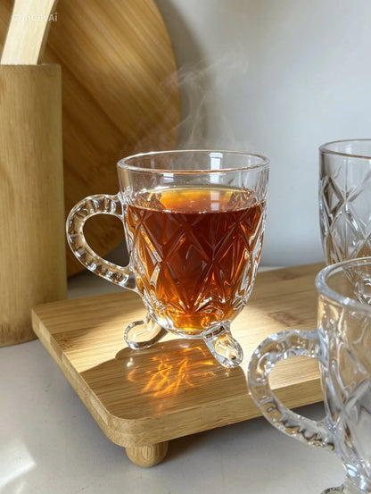 Anthony 4 Li Cam Çay Bardağı KOD:15720