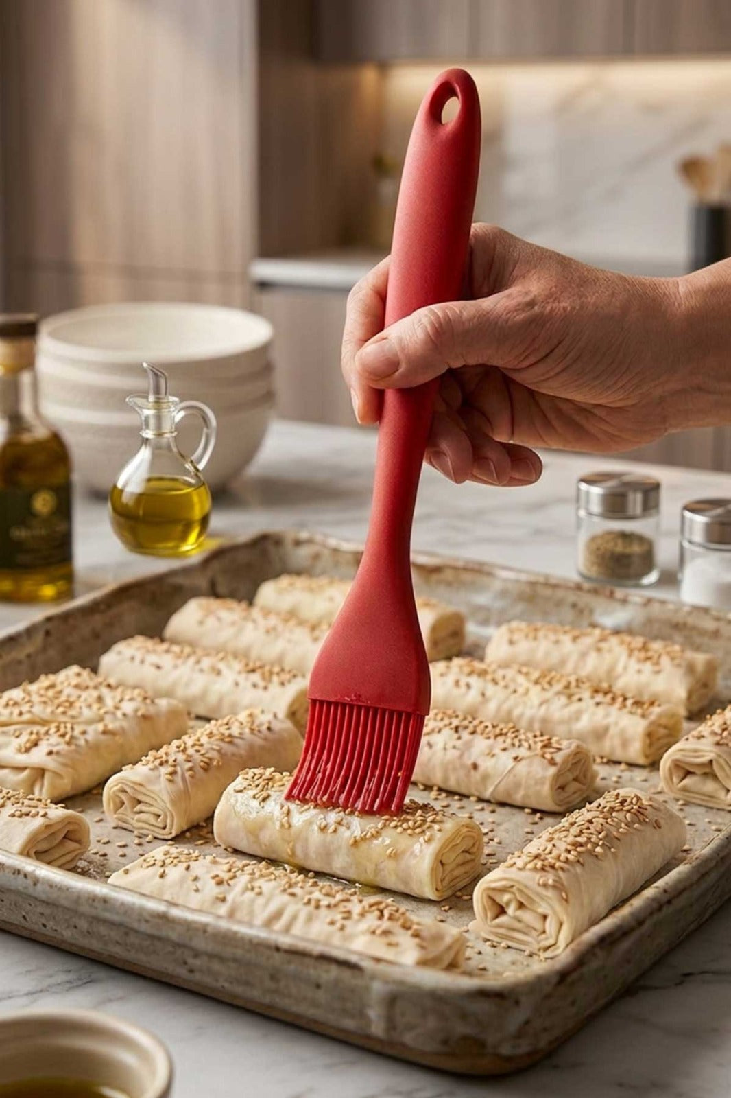 5'li Silikon Yemek Hazırlık Seti