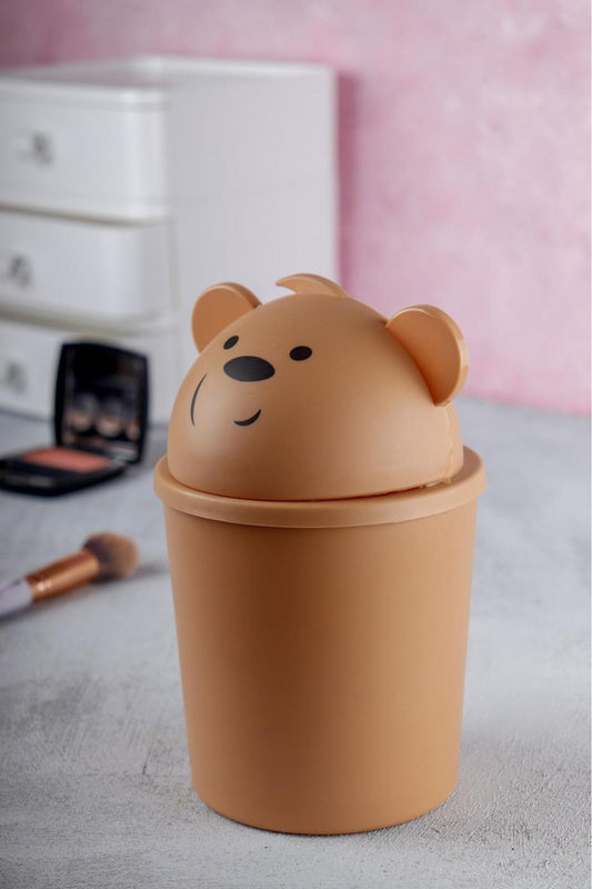Bears Mini Masaüstü Çöp Kutusu 1 Lt
