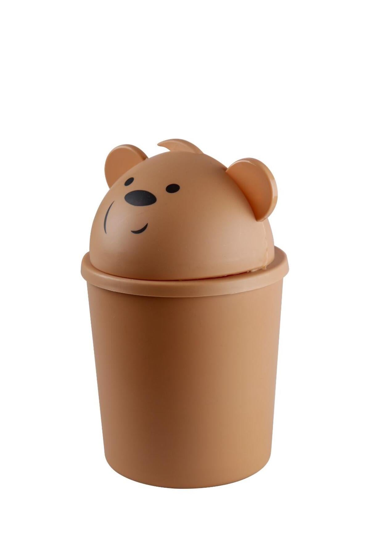 Bears Mini Masaüstü Çöp Kutusu 1 Lt