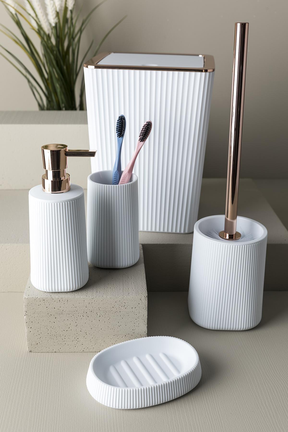 Arow Akrilik Lüx Banyo Seti, Banyo Takımı 5 Parça