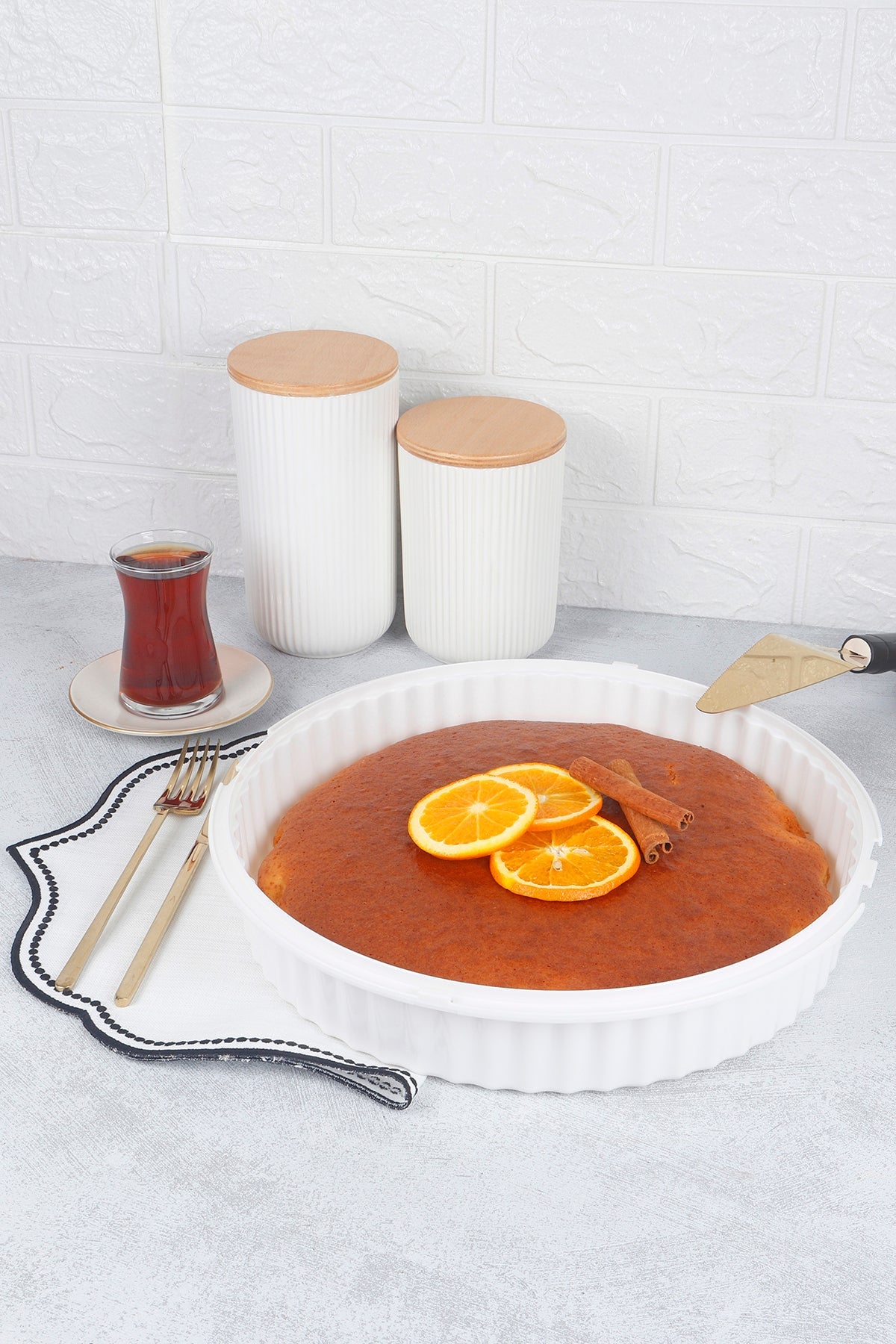 Pasta Kek Börek Taşıma Kabı Çok Amaçlı Saklama Kutusu 3800 ml Saklama Kabı