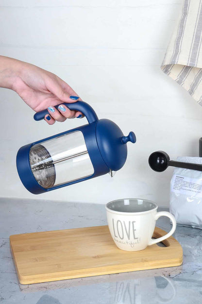 Tohana French Press 600 ml - Lacivert