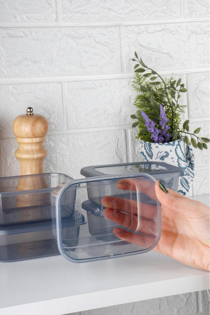 12 Adet Lunch Box Kahvaltılık Saklama Kabı