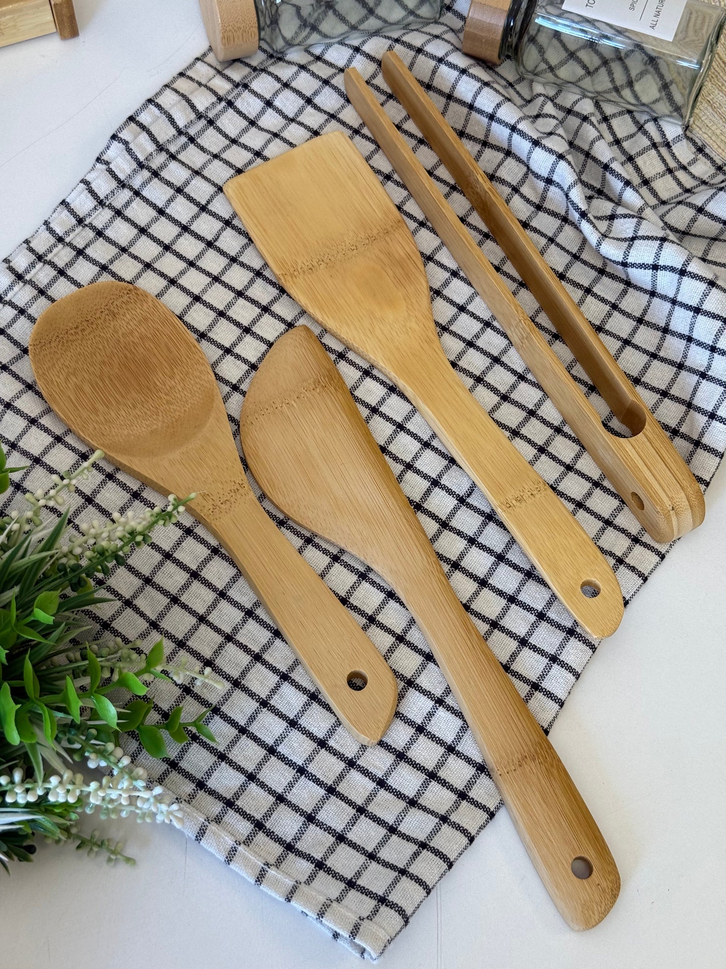 Bambu 4 Adet Kaşık Seti
