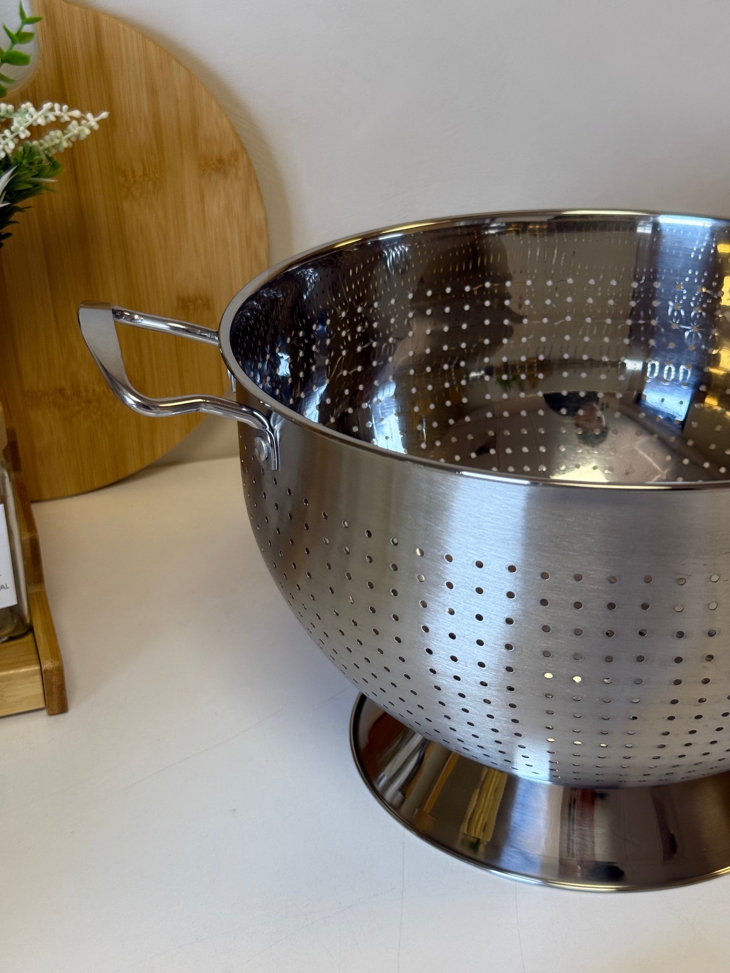 Vudy Dev Boy Kulplu Süzgeç 30 cm 6 Litre KOD:9837