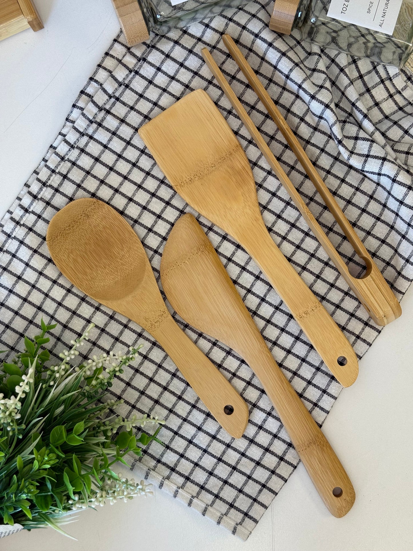 Bambu 4 Adet Kaşık Seti