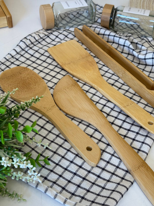 Bambu 4 Adet Kaşık Seti