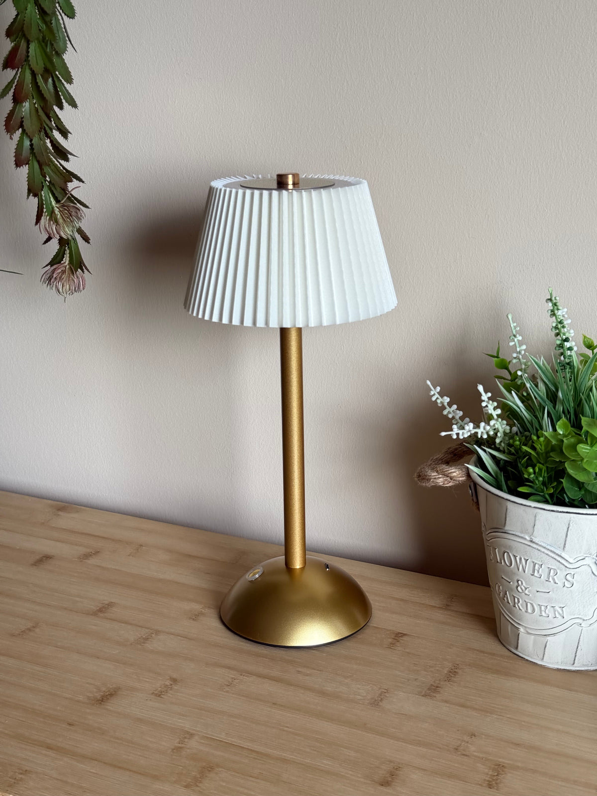 Karla Masa Üstü Lamba Krem 31 cm - 2. görsel