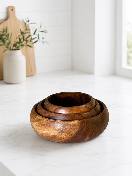 Didim Akasya Ağacı 3 Boy Çerezlik Seti