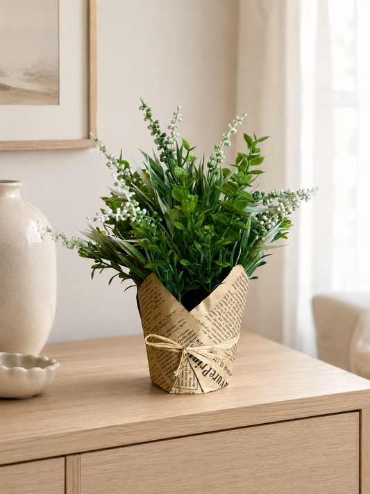 Gramy Saksıda Yapay Sarmaşık Çiçek KOD:8977