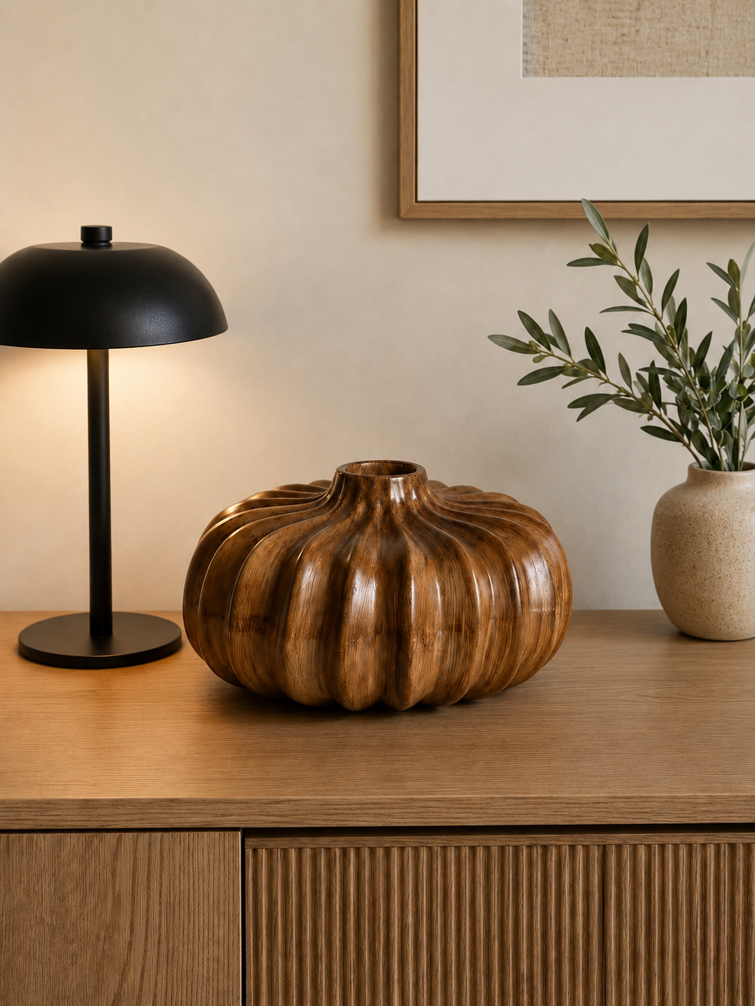 Pumpkin Dekoratif Vazo KOD:13038